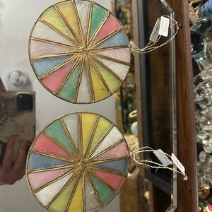 Colorful Stained Glass ornaments made in Philippines